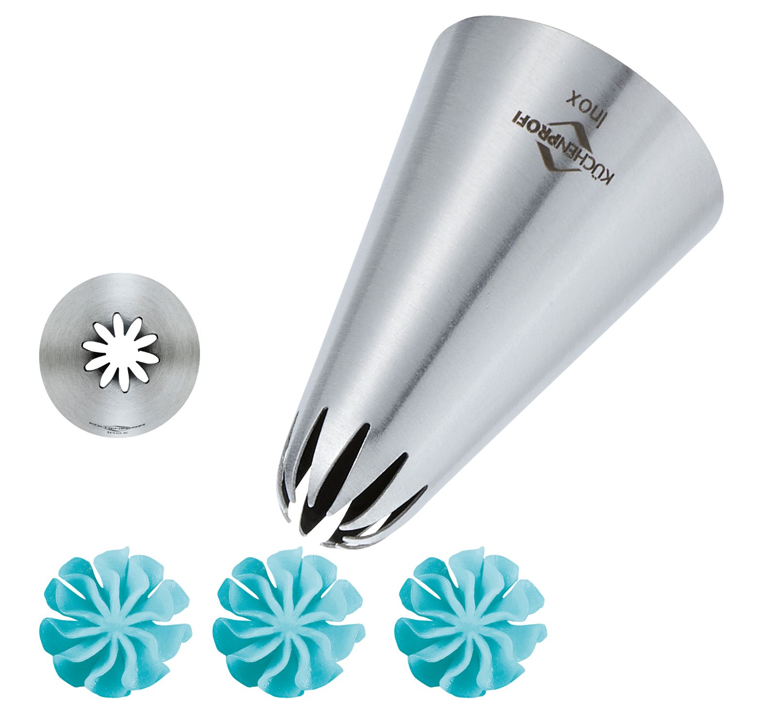 0805492814_BAKE PROFI špička na květiny Ø 14 mm nerez Kuchenprofi (5)